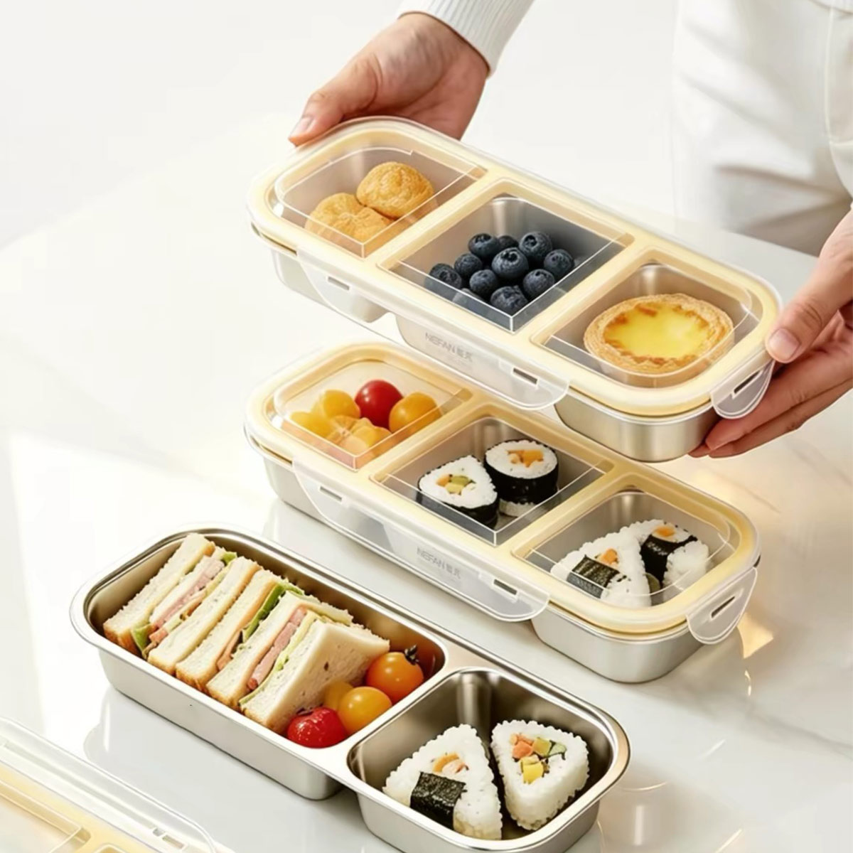 Food Storage Made Easy - Recipiente de armazenamento de alimentos em