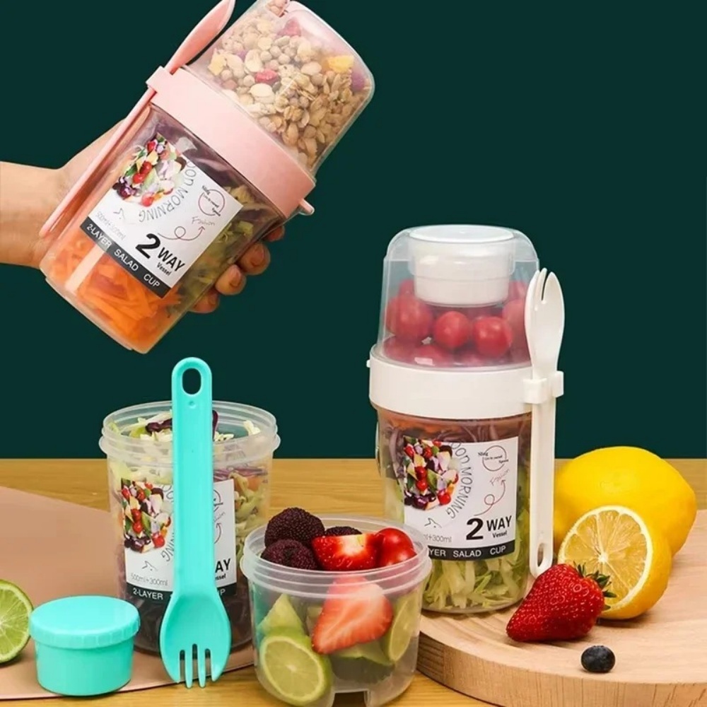 Food Storage Yogurt - Copo de salada portátil copo de