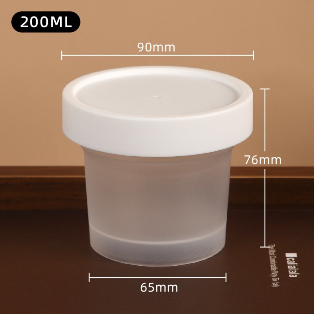 Food Storage Yogurt - 10 Potes Transparentes para Iogurte e