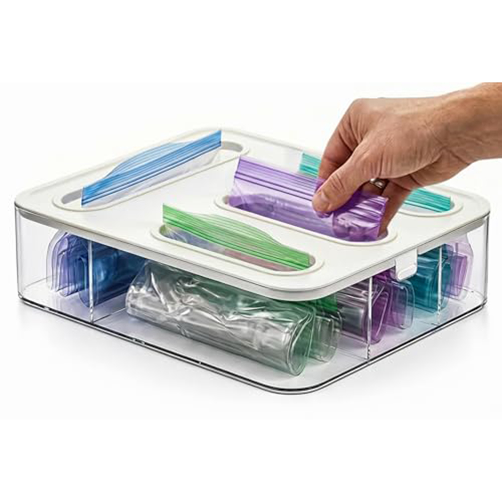 Food Storage 4 Quart - Organizador de Sacos Plásticos 4 em