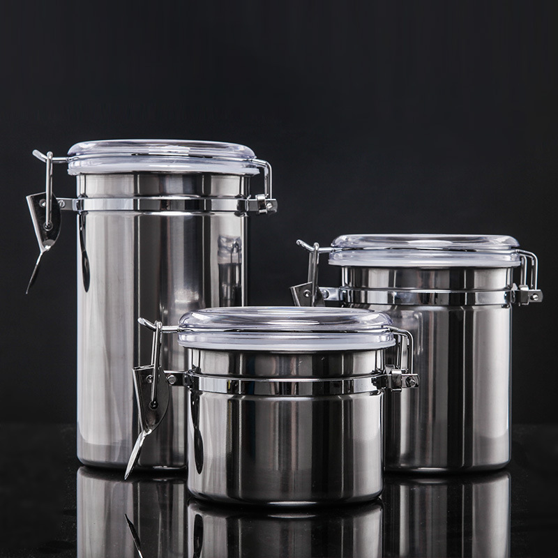 Food Storage Stainless Steel - Recipiente Hermético de Aço Inoxidável com