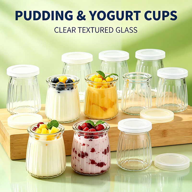 Food Storage Yogurt - 10 unidades de mini frascos de