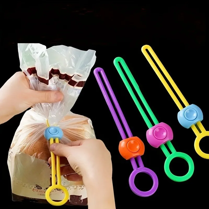 Food Storage Bags Reusable - 5/10 pçs clipe de vedação de