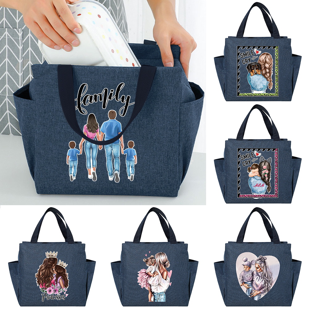 Food Storage Moms - Bolsa Térmica Portátil para Almoço Feminina,