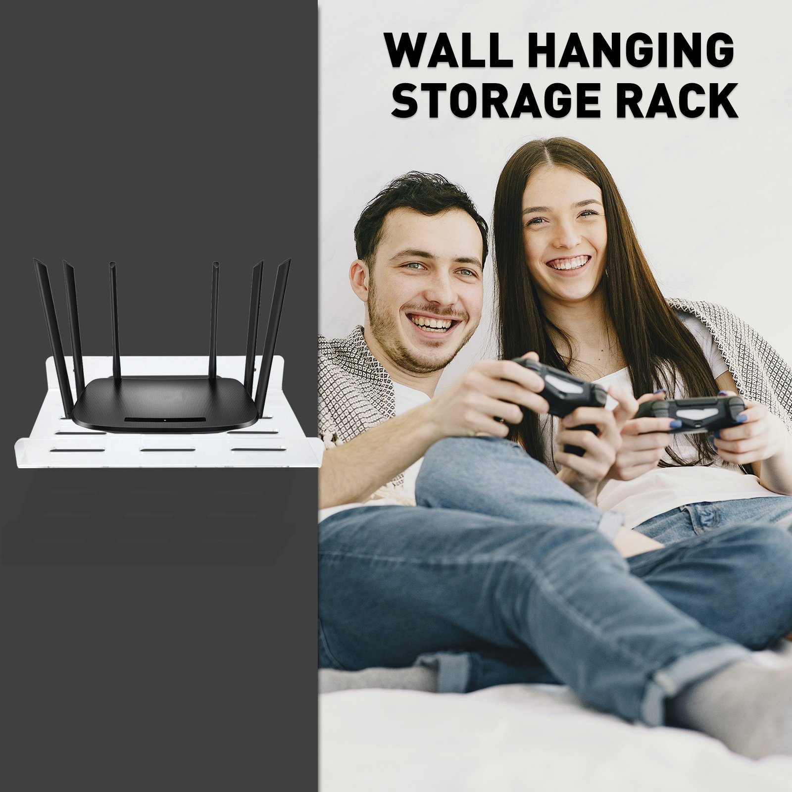 Food Storage Organizer - Prateleira organizadora de acrílico para montagem