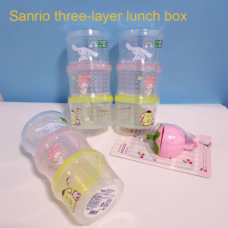 Food Storage Made Easy - Conjunto de Caixa Bento Kitty com