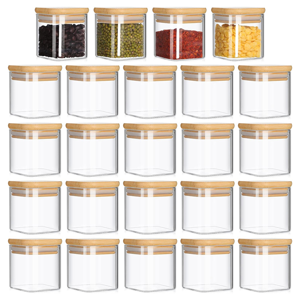 Conjunto de frascos de vidro d - Food Storage Glass Set avaliação e preço