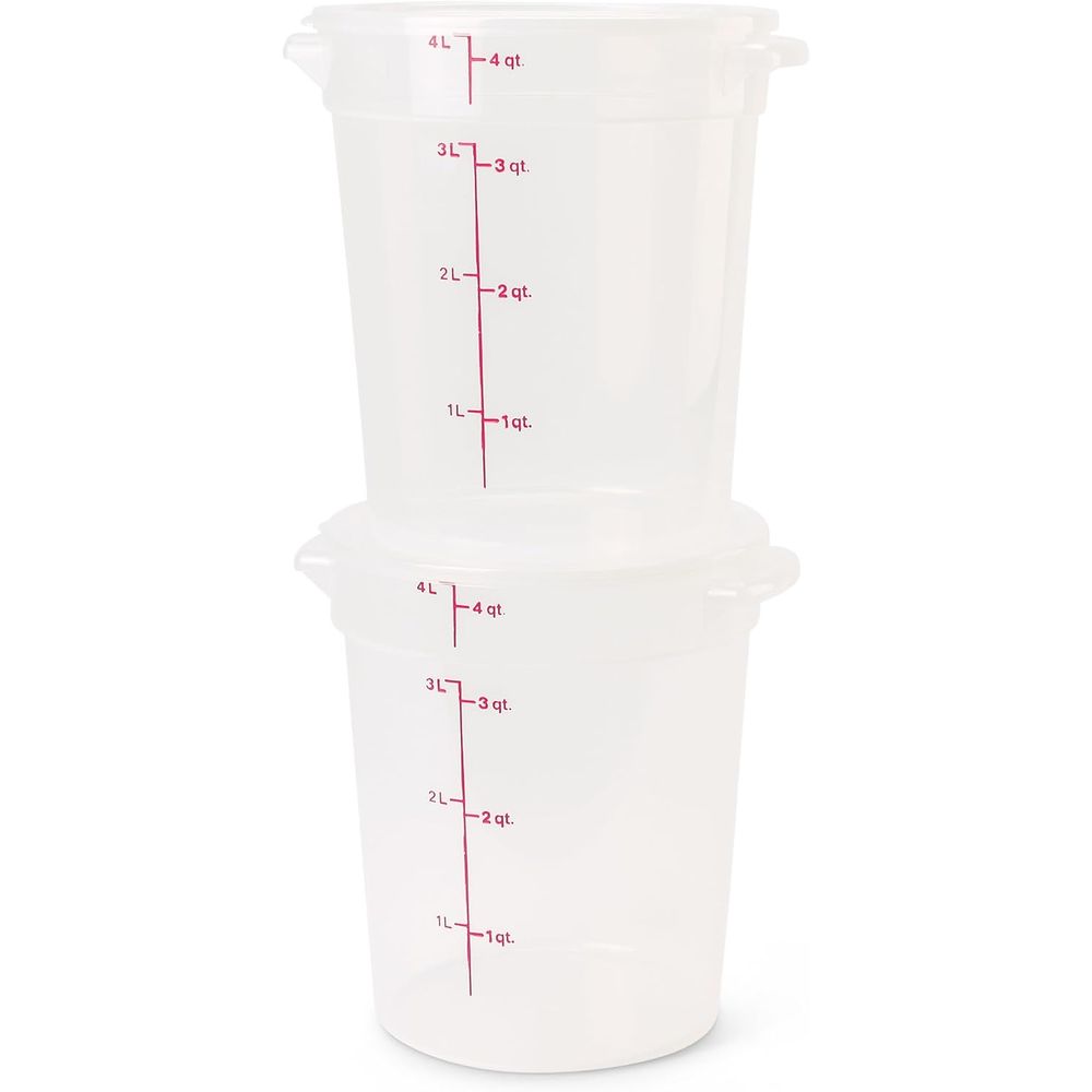 Recipientes de Armazenamento d - Food Storage 4 Quart avaliação e preço