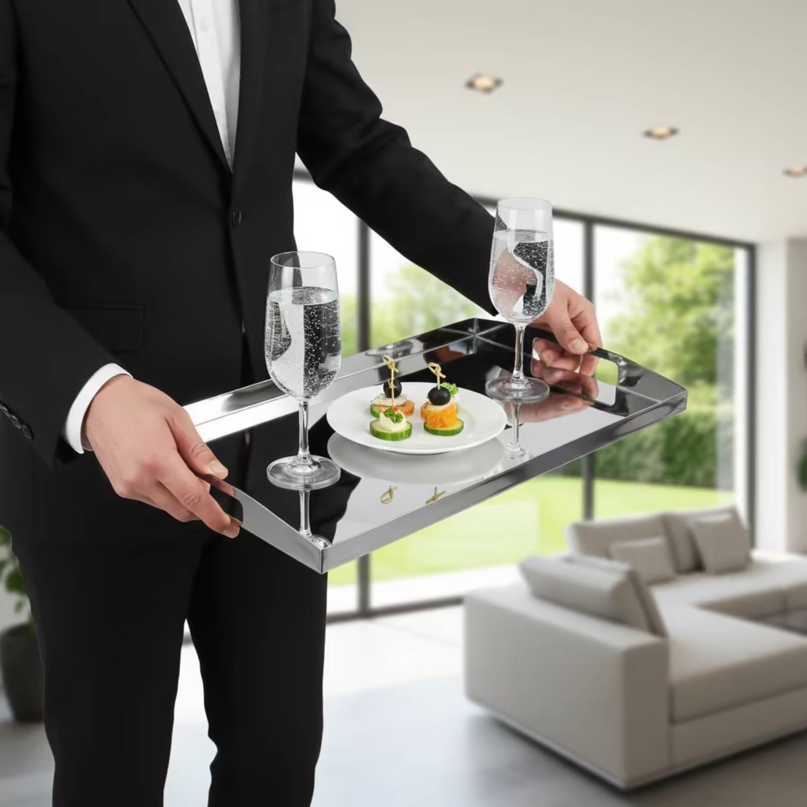 Bandeja de Aço Inoxidável Espe - Food Storage Stainless Steel avaliação e preço