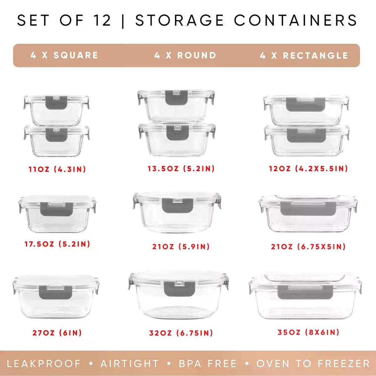 Conjunto de 24 recipientes de  - Food Storage Tupperware avaliação e preço