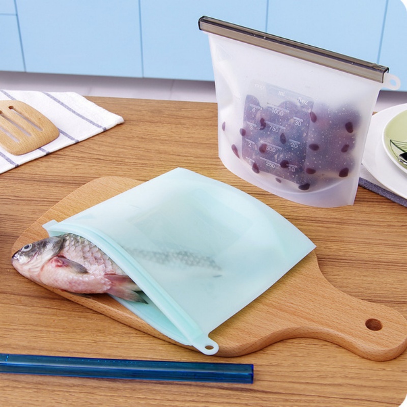 5 pçs recipientes de armazenam - Food Storage Bags Reusable avaliação e preço