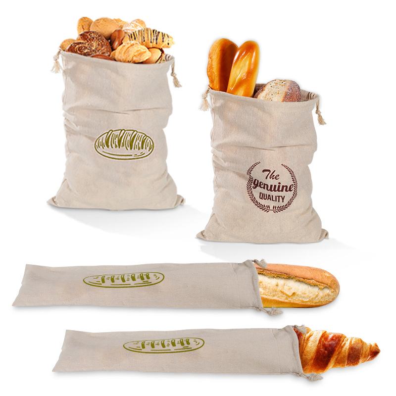 Saco de pão de linho sacos reu - Food Storage Bags Reusable avaliação e preço