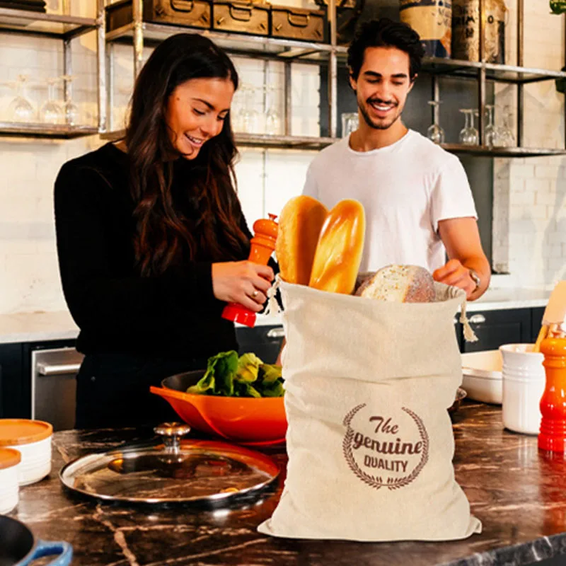 Saco de pão de linho sacos reu - Food Storage Bags Reusable avaliação e preço