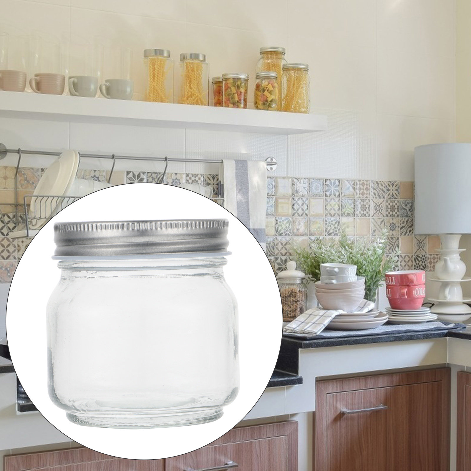 Conjunto de 6 potes de vidro t - Food Storage Glass Set avaliação e preço