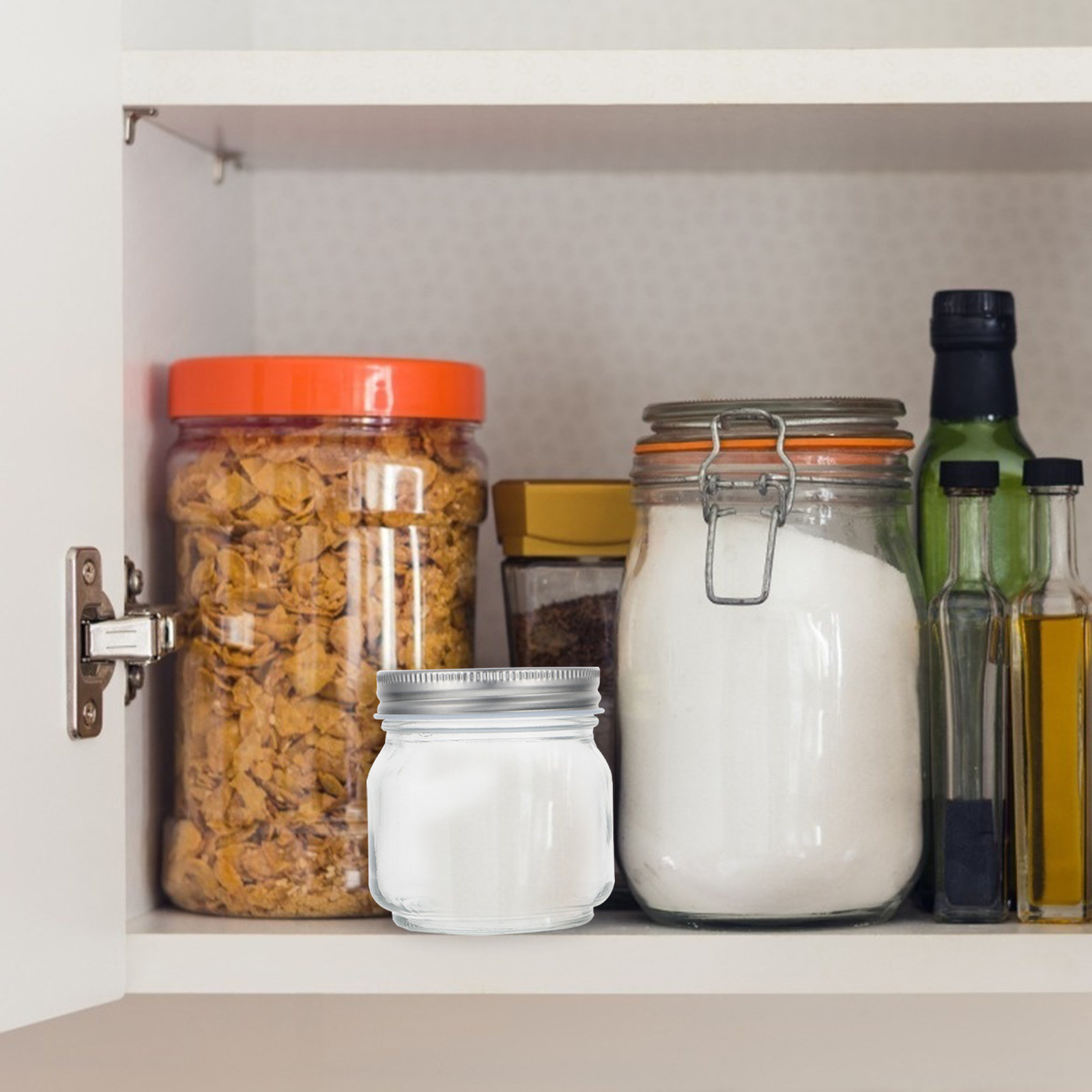Conjunto de 6 potes de vidro t - Food Storage Glass Set avaliação e preço