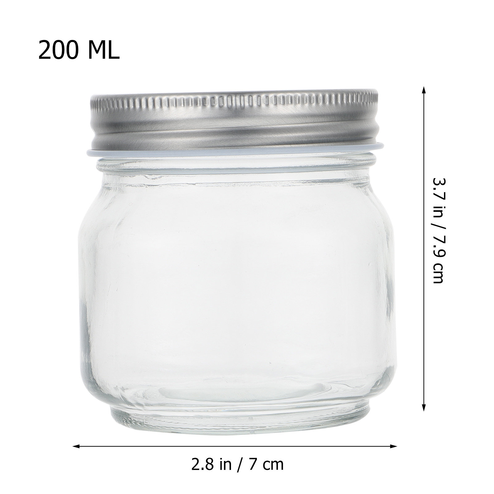 Conjunto de 6 potes de vidro t - Food Storage Glass Set avaliação e preço