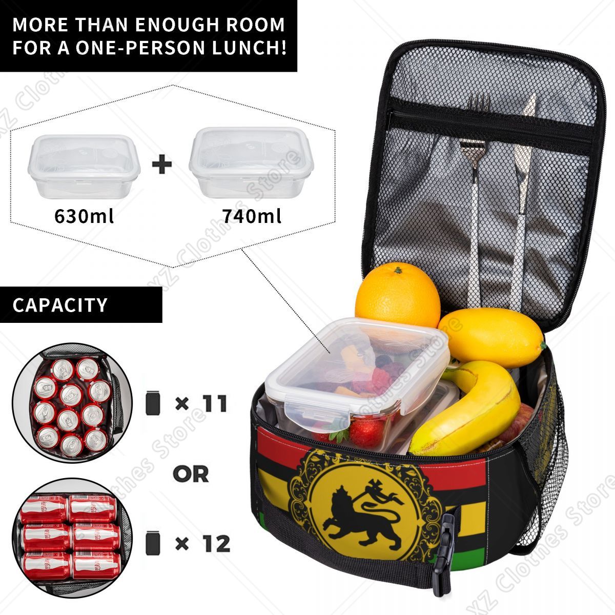 Bolsa térmica para almoço, est - Food Storage In Roots avaliação e preço