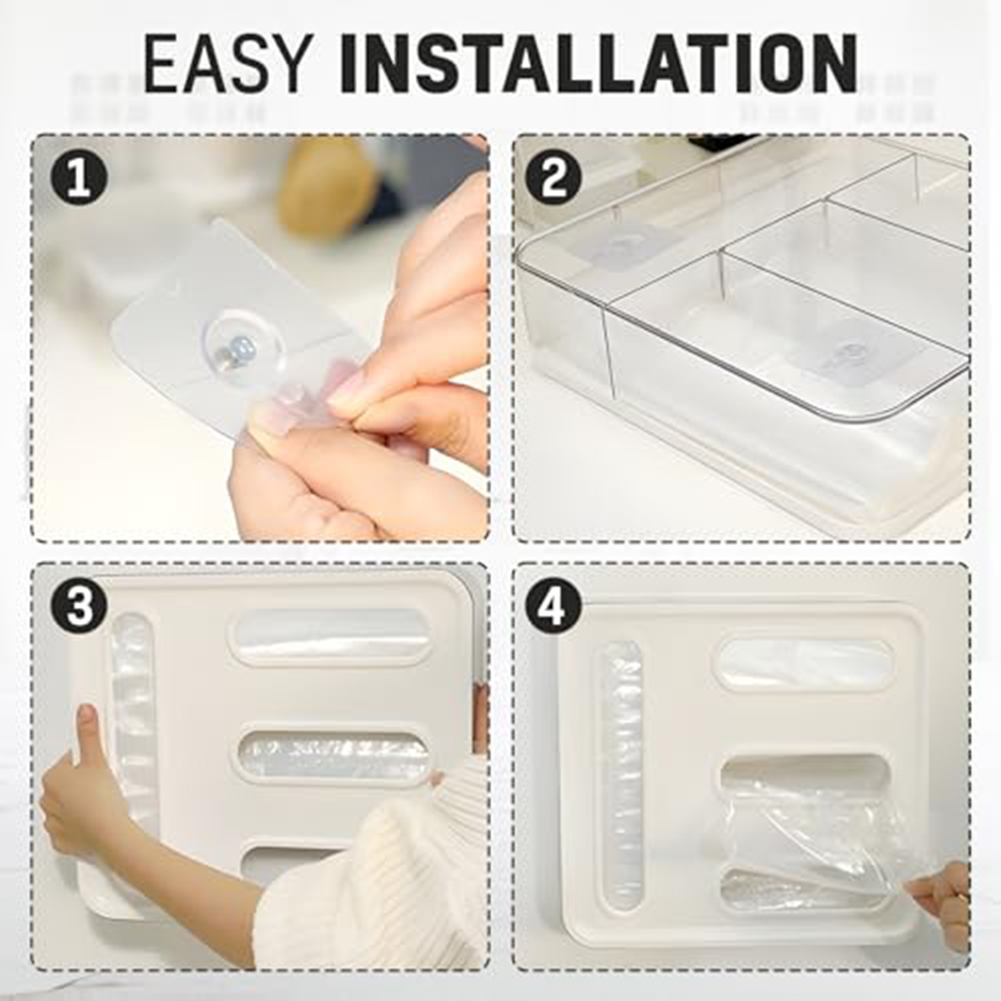 Organizador de Sacos Plásticos - Food Storage 4 Quart avaliação e preço