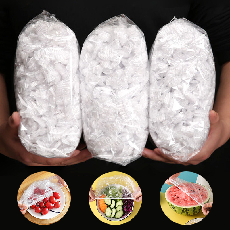 200 pçs capa de alimentos desc - Food Storage Tupperware avaliação e preço