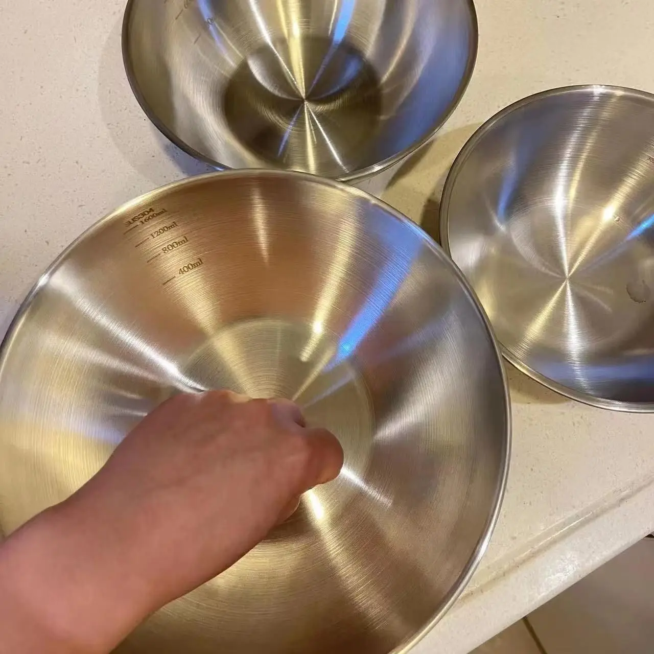 Conjunto de 1-3 Tigelas de Aço - Food Storage Stainless Steel avaliação e preço