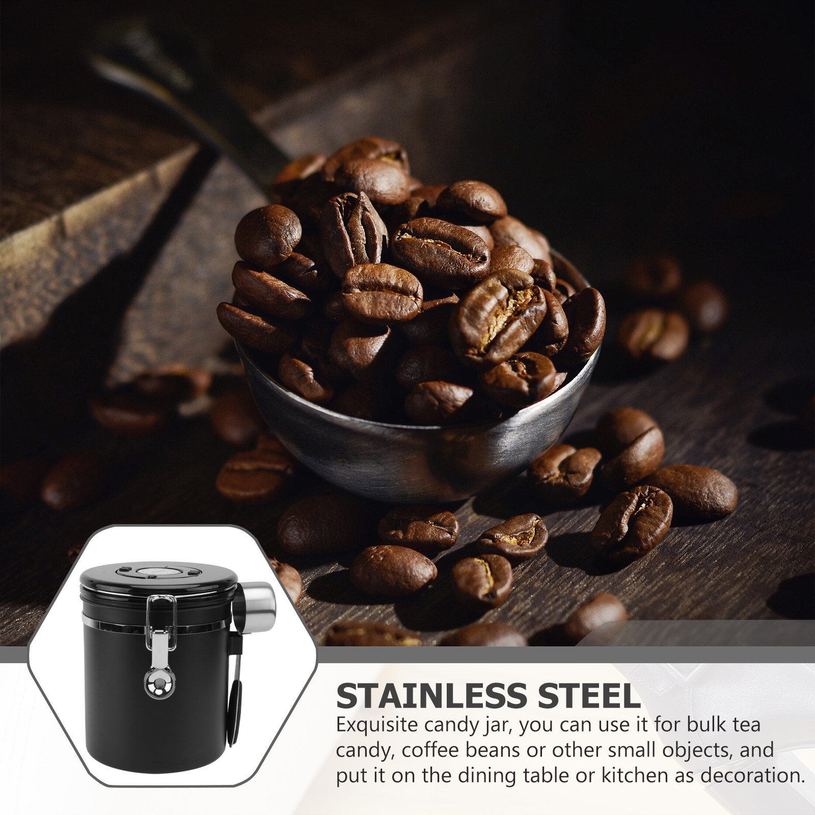 1 unidade – Recipiente para ar - Food Storage Stainless Steel avaliação e preço
