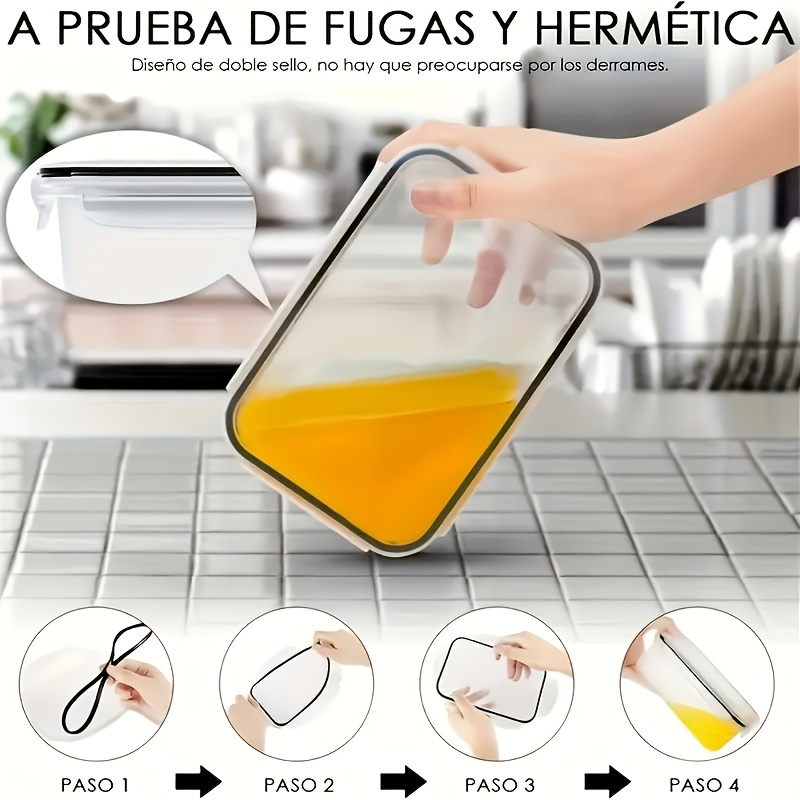 Conjunto de 8 Peças Inclui 4 R - Food Storage Made Easy avaliação e preço