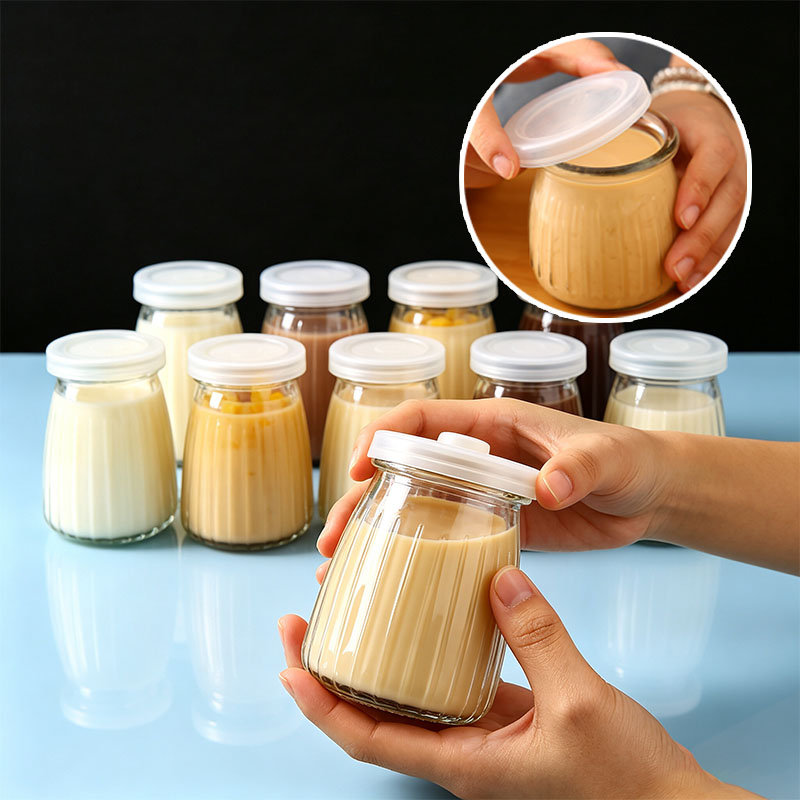 10 unidades de mini frascos de - Food Storage Yogurt avaliação e preço