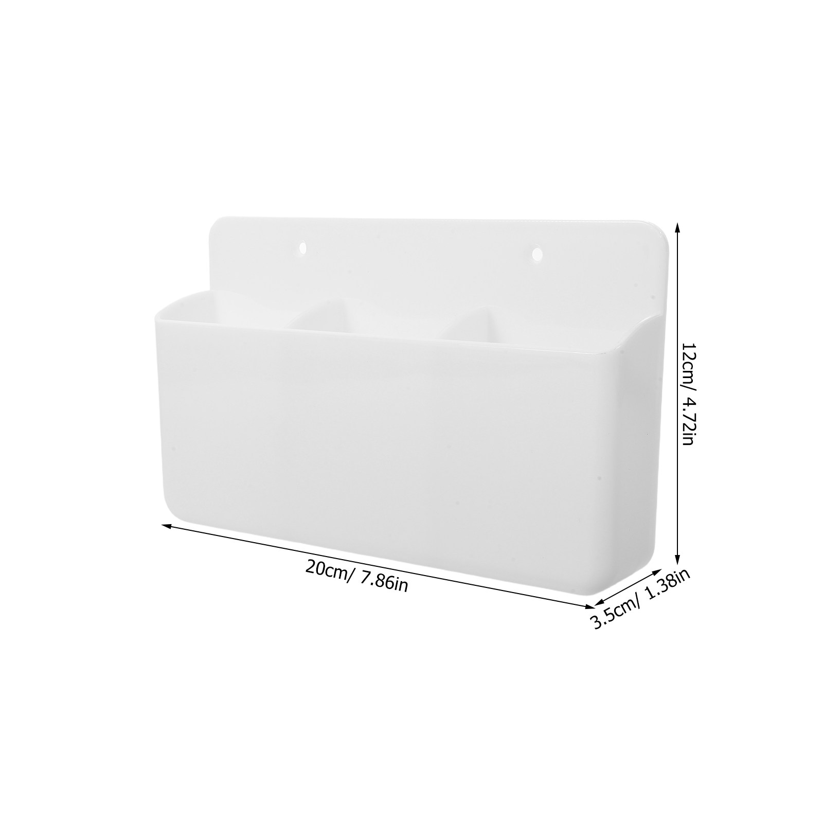 Suporte de parede com 3 compar - Food Storage Organizer avaliação e preço