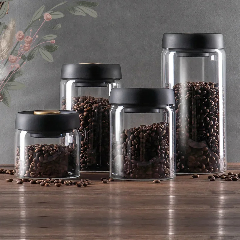 Frasco selado a vácuo de grãos - Food Storage Glass Set avaliação e preço