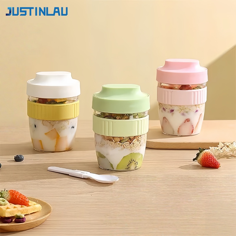 Copo Portátil JUSTINLAU para C - Food Storage Yogurt avaliação e preço