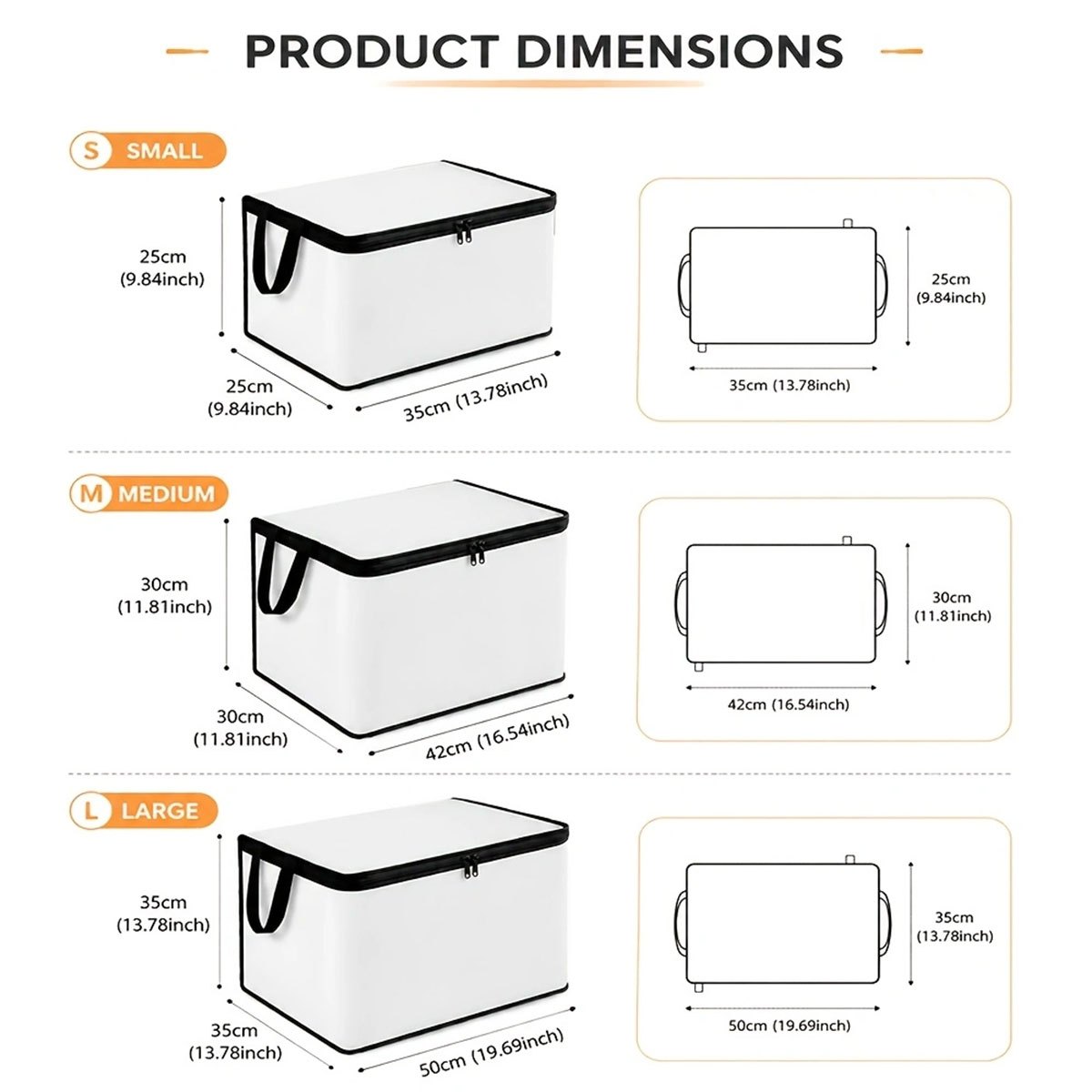 Caixa de armazenamento dobráve - Food Storage Under Bed avaliação e preço