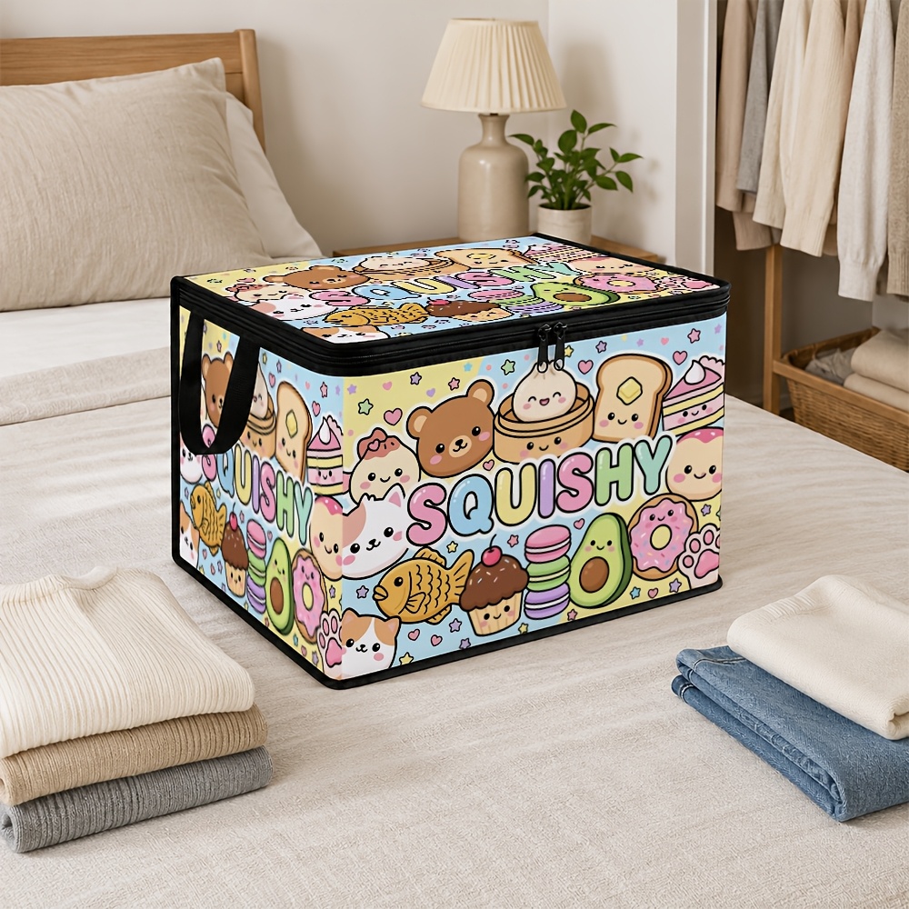Caixa de armazenamento dobráve - Food Storage Under Bed avaliação e preço