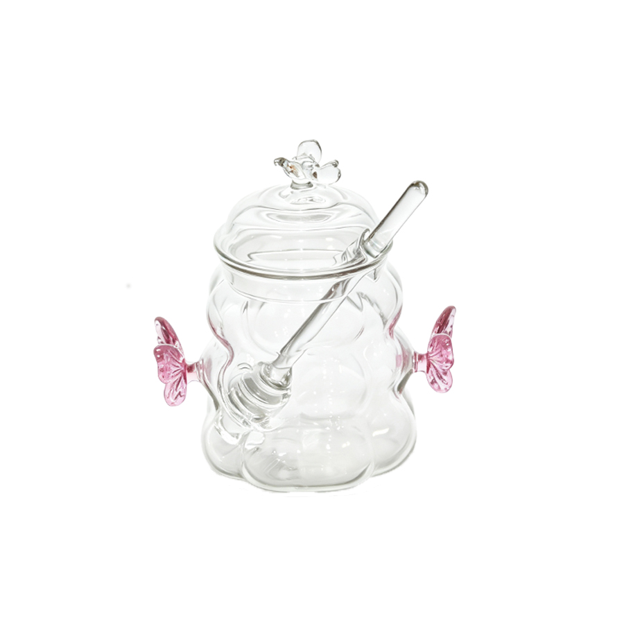 Pote de mel em vidro borossili - Food Storage Glass Set avaliação e preço