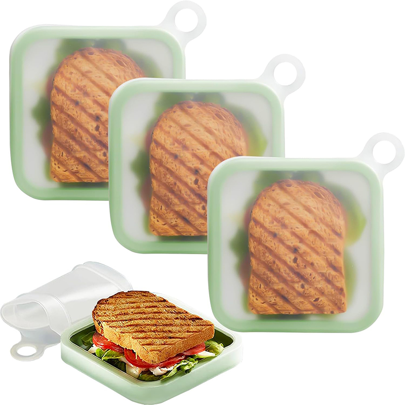 Sanduíche de silicone torrada  - Food Storage Made Easy avaliação e preço