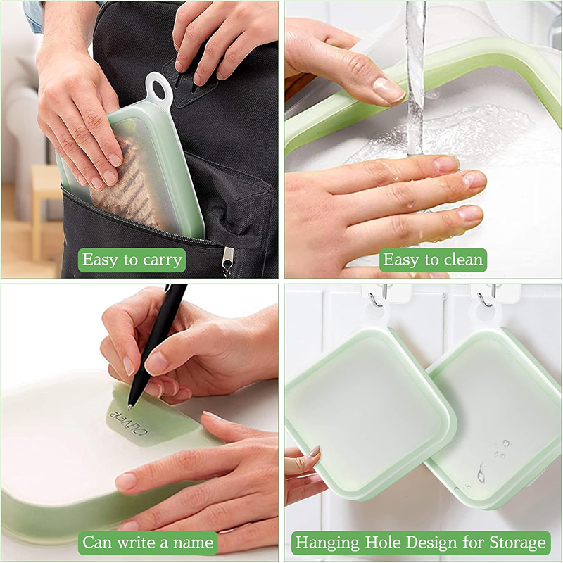 Sanduíche de silicone torrada  - Food Storage Made Easy avaliação e preço