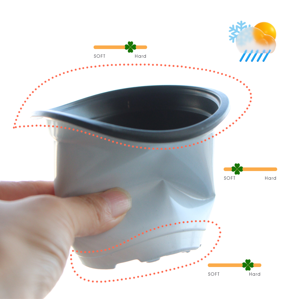Vaso de plástico branco para c - Food Storage Plants avaliação e preço