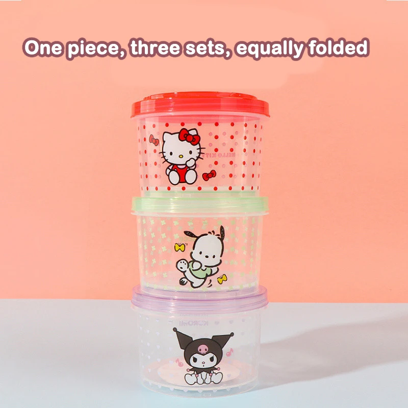 Conjunto de Caixa Bento Kitty  - Food Storage Made Easy avaliação e preço